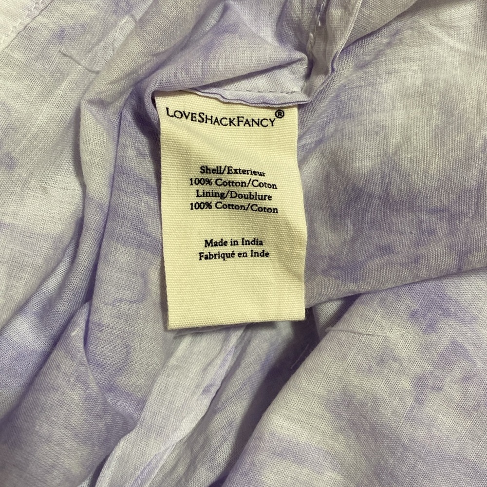 NWT LoveShackFancy Beth Dress Size L - Picture 8 of 8